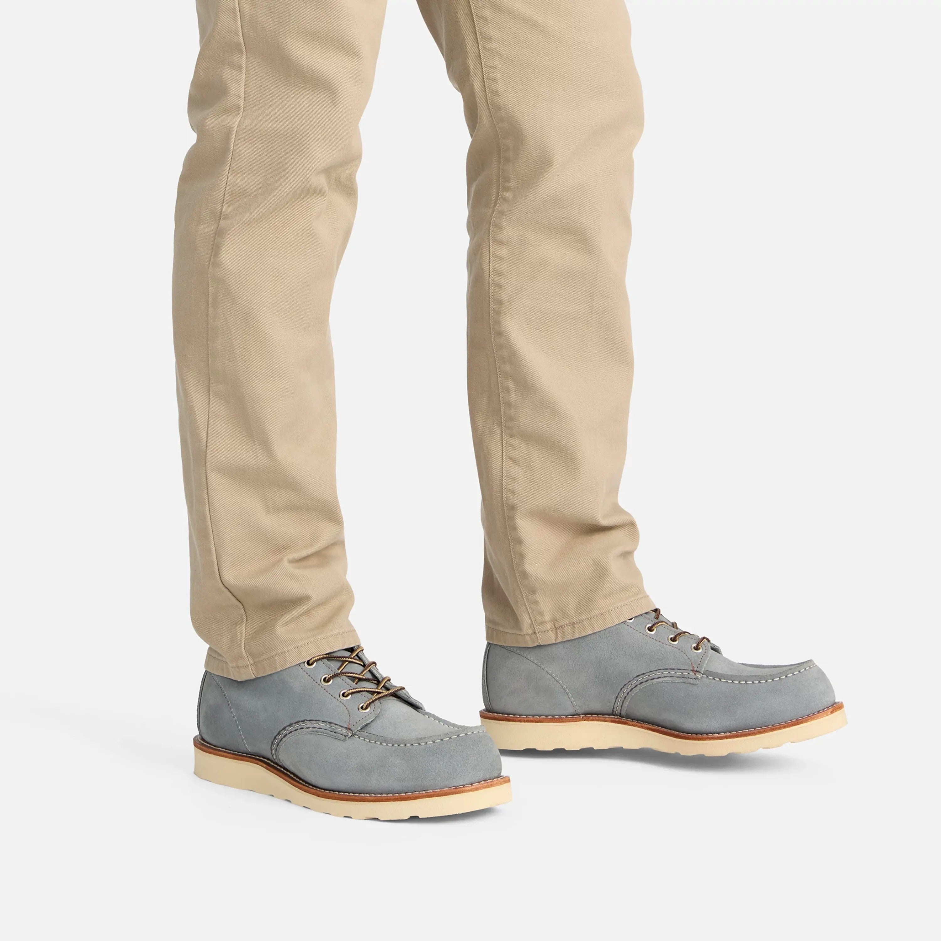Red Wing Shoes Men / Classic Moc 6-Inch Boot in Blue Leather 8800 | Red Wing Heritage