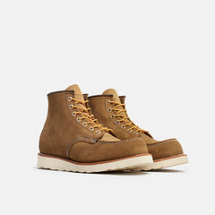 Red Wing Shoes Men / Classic Moc 6-Inch Boot in Olive Leather 8881 | Red Wing Heritage