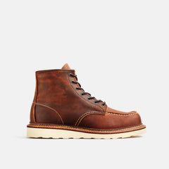 Red Wing Shoes Men|Apparel / Classic Moc 6-Inch Boot in Brown Leather 1907