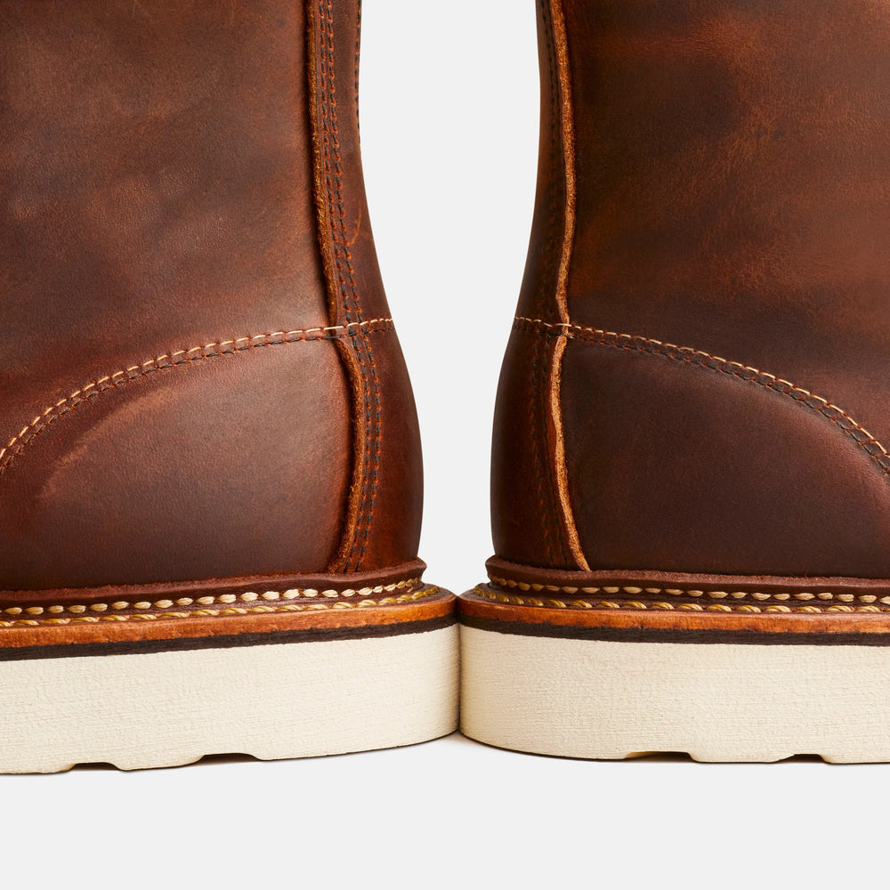 Red Wing Shoes Men|Apparel / Classic Moc 6-Inch Boot in Brown Leather 1907