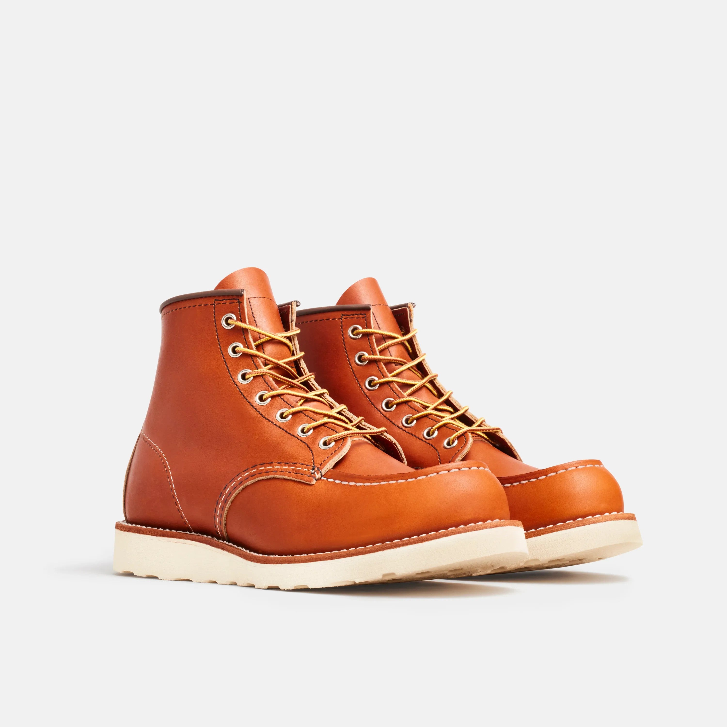 Red Wing Shoes Men|Apparel / Classic Moc 6-Inch Boot in Brown Leather 875