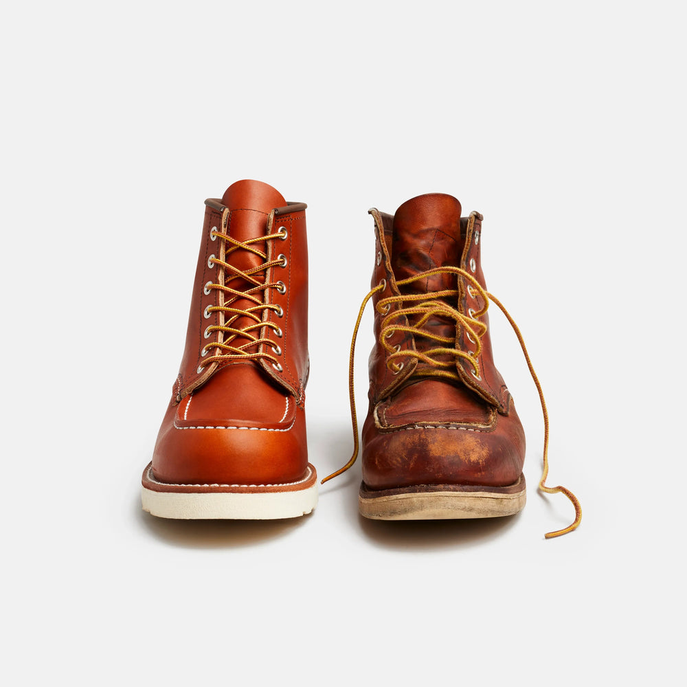 Red Wing Shoes Men|Apparel / Classic Moc 6-Inch Boot in Brown Leather 875