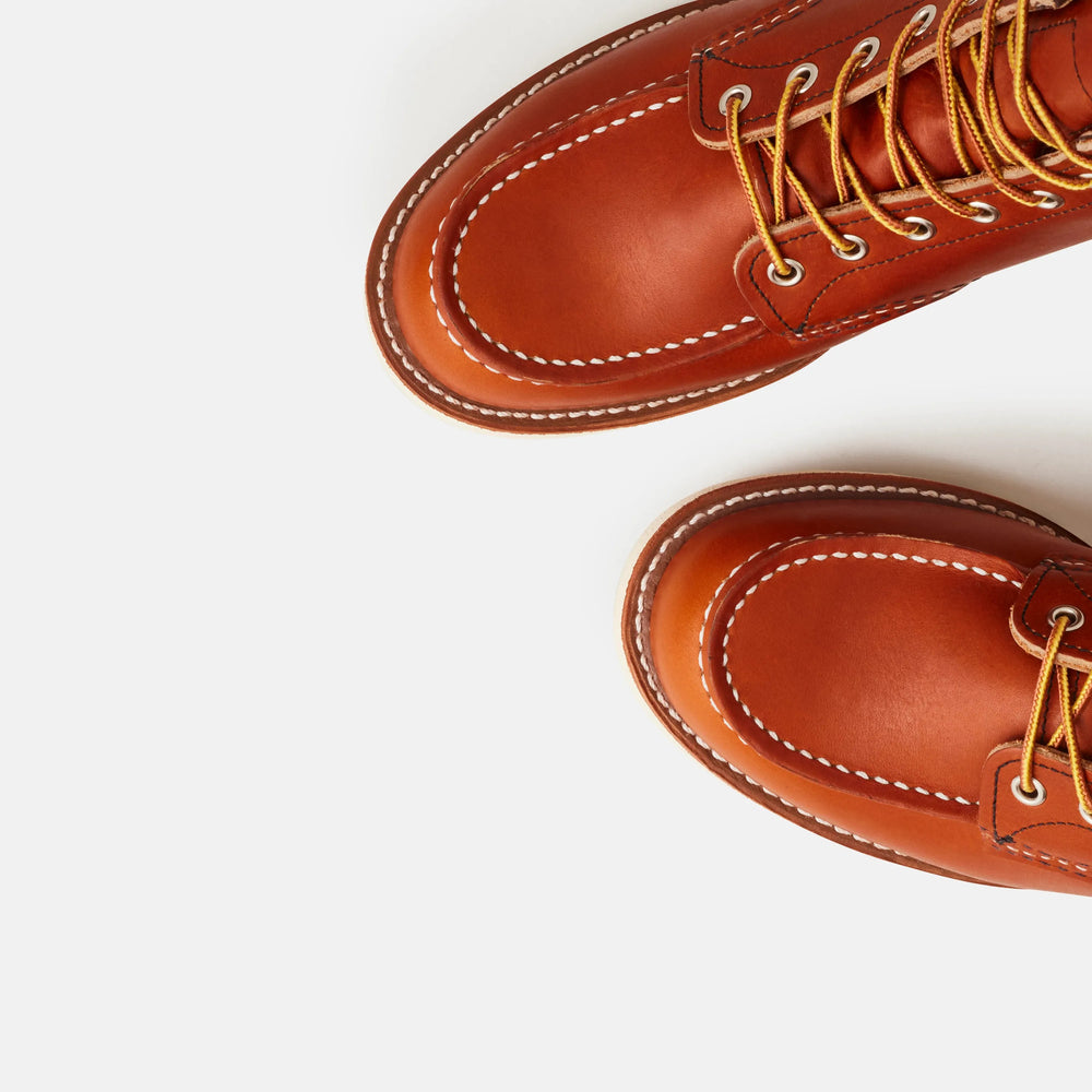 Red Wing Shoes Men|Apparel / Classic Moc 6-Inch Boot in Brown Leather 875