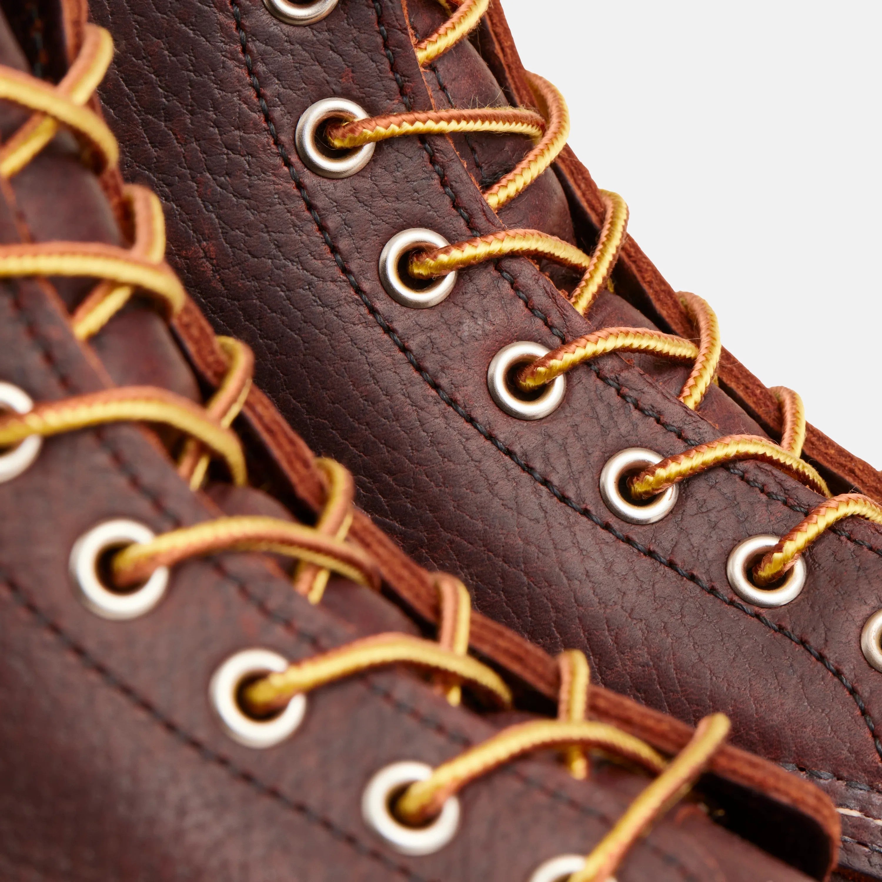 Red Wing Shoes Men / Classic Moc 6-Inch Boot in Dark Brown Leather 8138