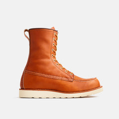 Red Wing Shoes Men / 8-Inch Classic Moc Boot in Brown Leather 877