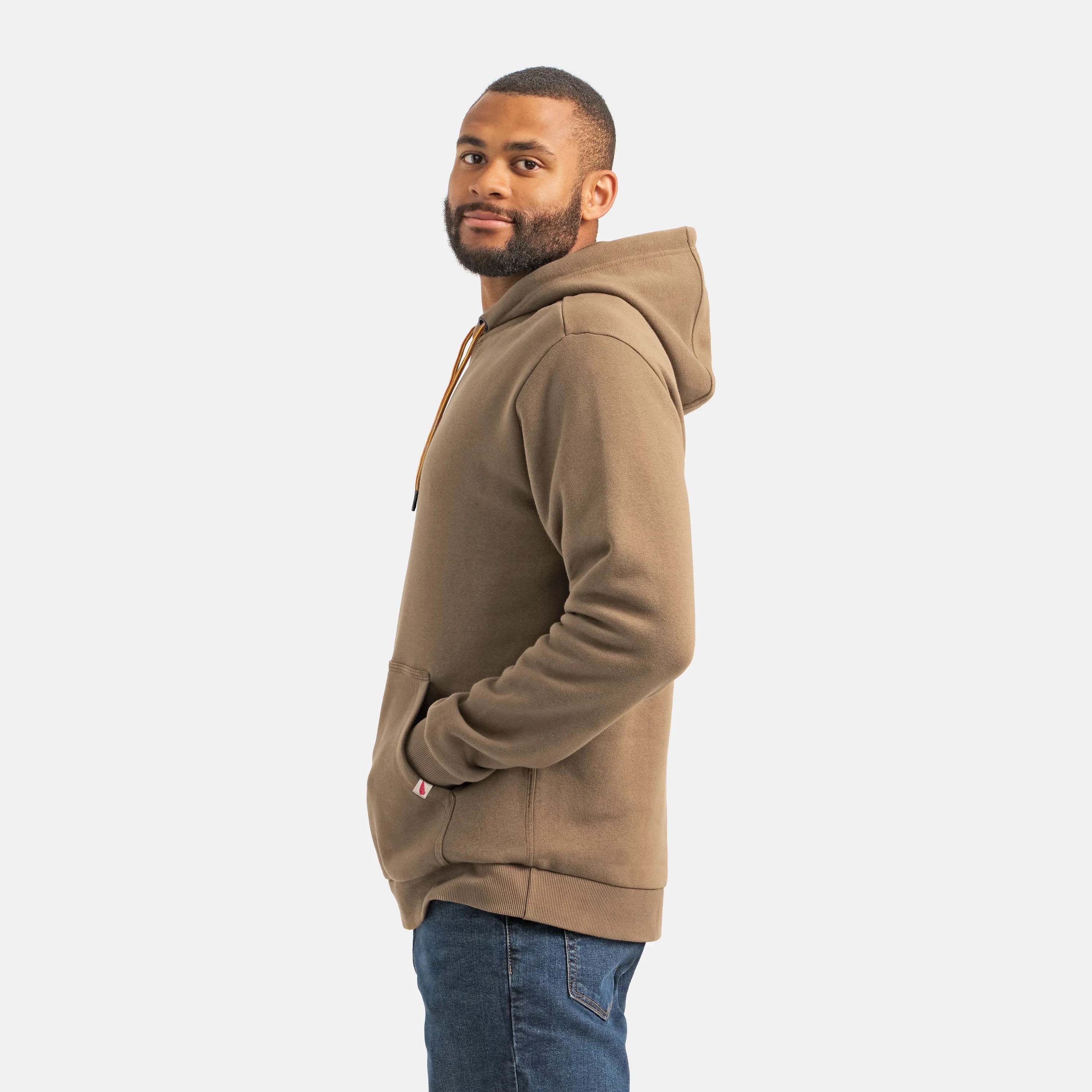 Red Wing Shoes Men|Apparel / Classic Hoodie in Brown 98482