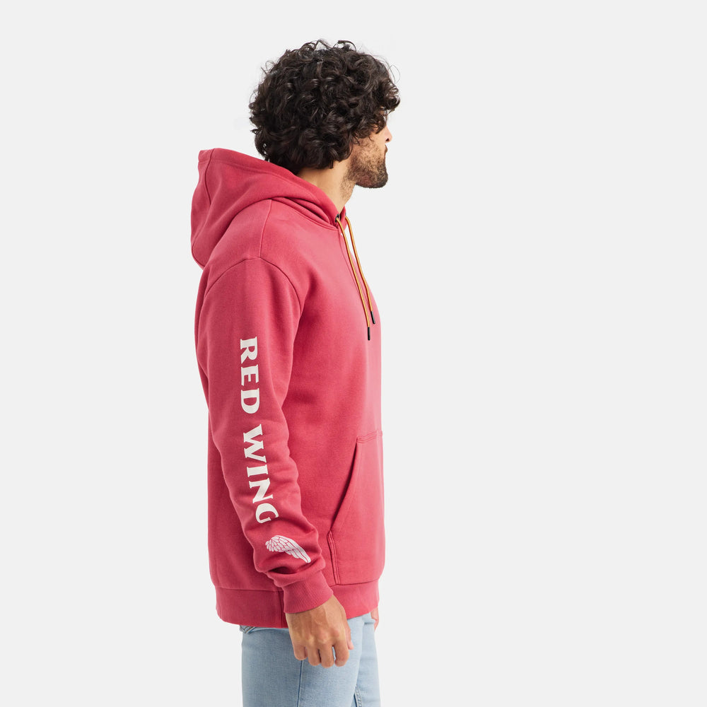 Red Wing Shoes Men|Apparel / Classic Hoodie in Red 98481