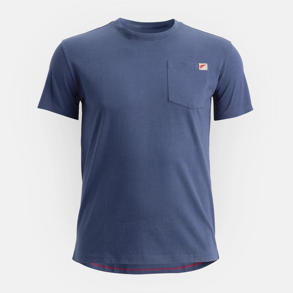 Red Wing Shoes Men|Apparel / Short Sleeve Pocket T-Shirt in Navy 98470