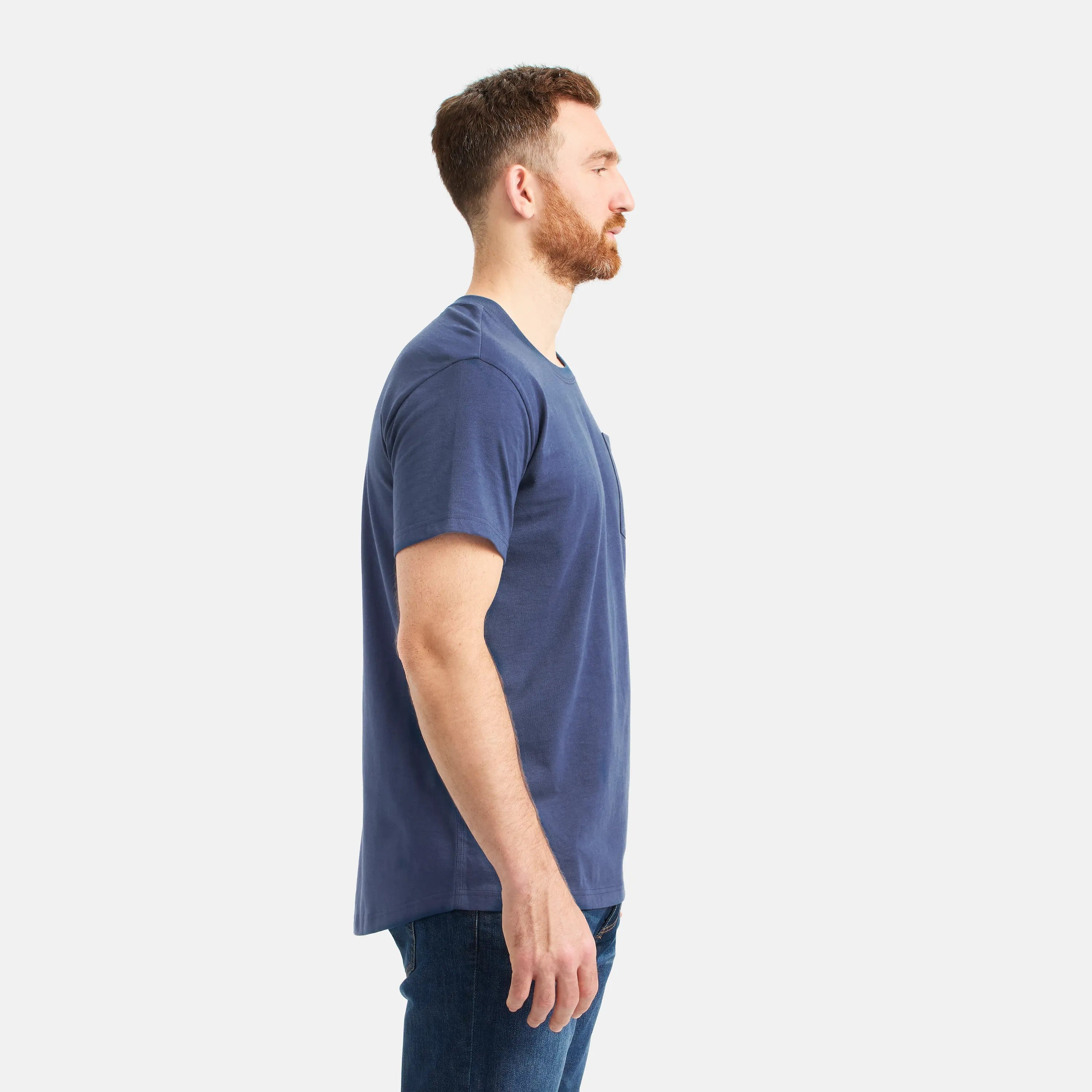 Red Wing Shoes Men|Apparel / Short Sleeve Pocket T-Shirt in Navy 98470