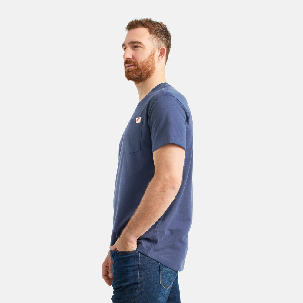 Red Wing Shoes Men|Apparel / Short Sleeve Pocket T-Shirt in Navy 98470