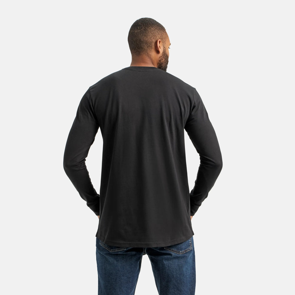 Red Wing Shoes Men|Apparel / Long Sleeve Classic Pocket Tee in Black 98474