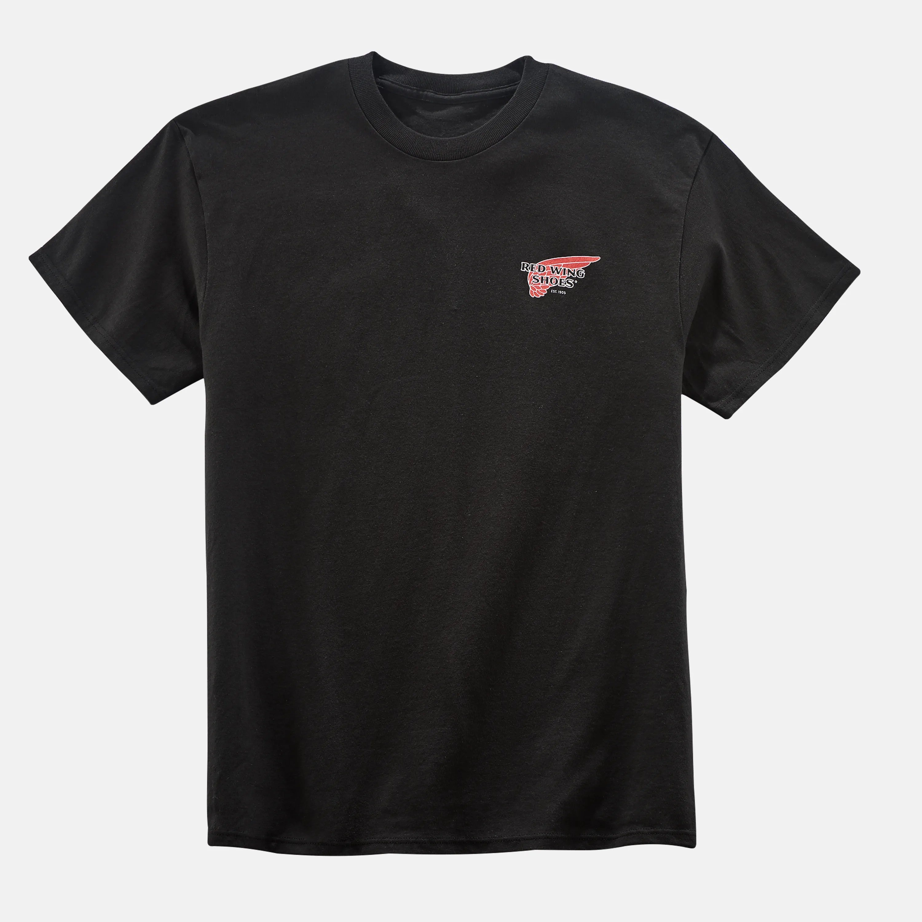 Red Wing Shoes Men|Women|Apparel / Unisex Red Wing Shoes Logo T-Shirt in Black 97611 | Red Wing Heritage