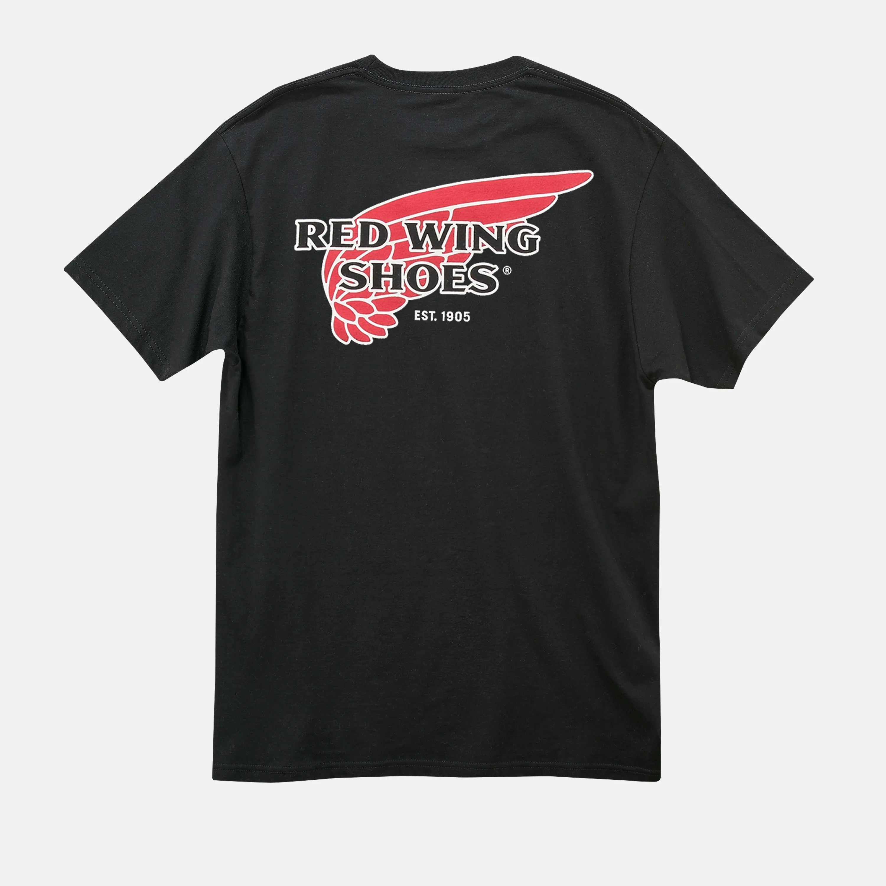 Red Wing Shoes Men|Women|Apparel / Unisex Red Wing Shoes Logo T-Shirt in Black 97611 | Red Wing Heritage