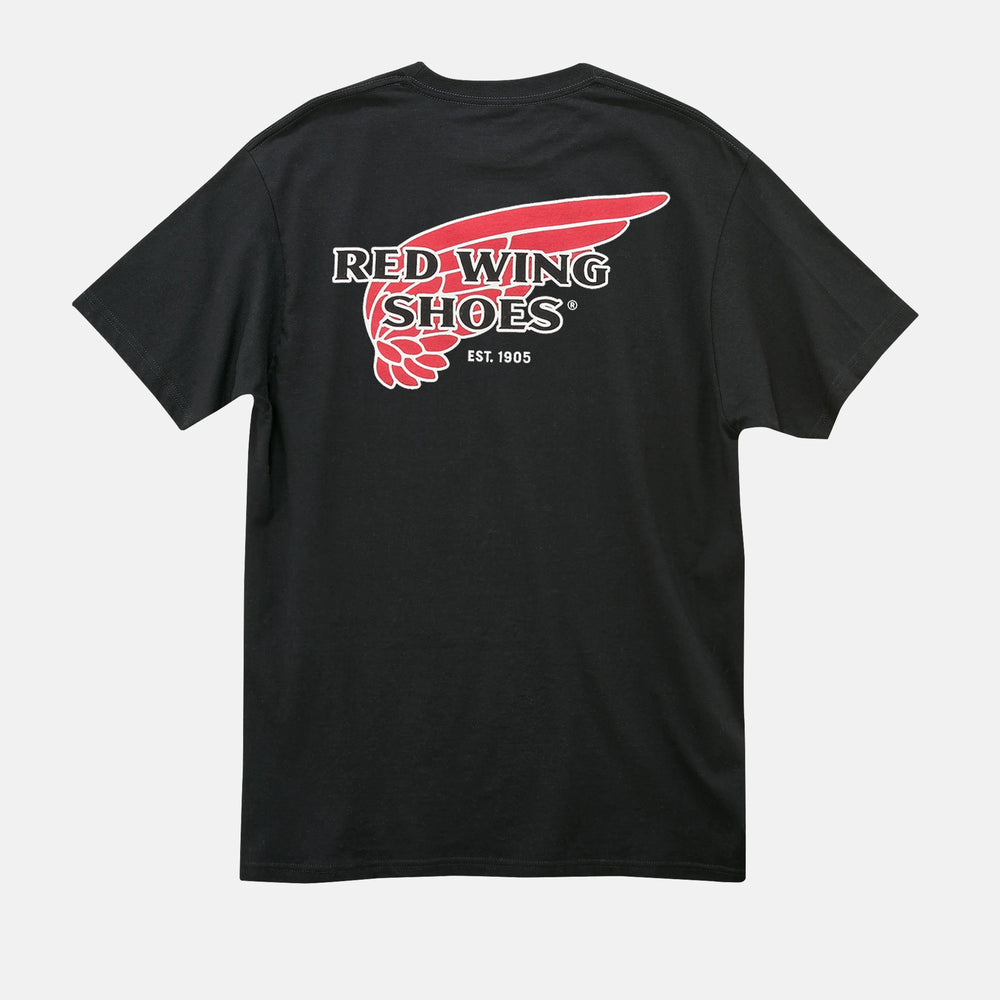 Red Wing Shoes Men|Women|Apparel / Unisex Red Wing Shoes Logo T-Shirt in Black 97611 | Red Wing Heritage