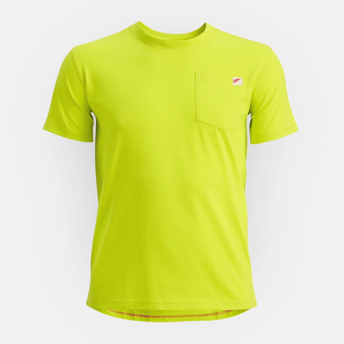 Red Wing Shoes Men|Apparel / Short Sleeve Pocket T-Shirt in Bright Green 98472