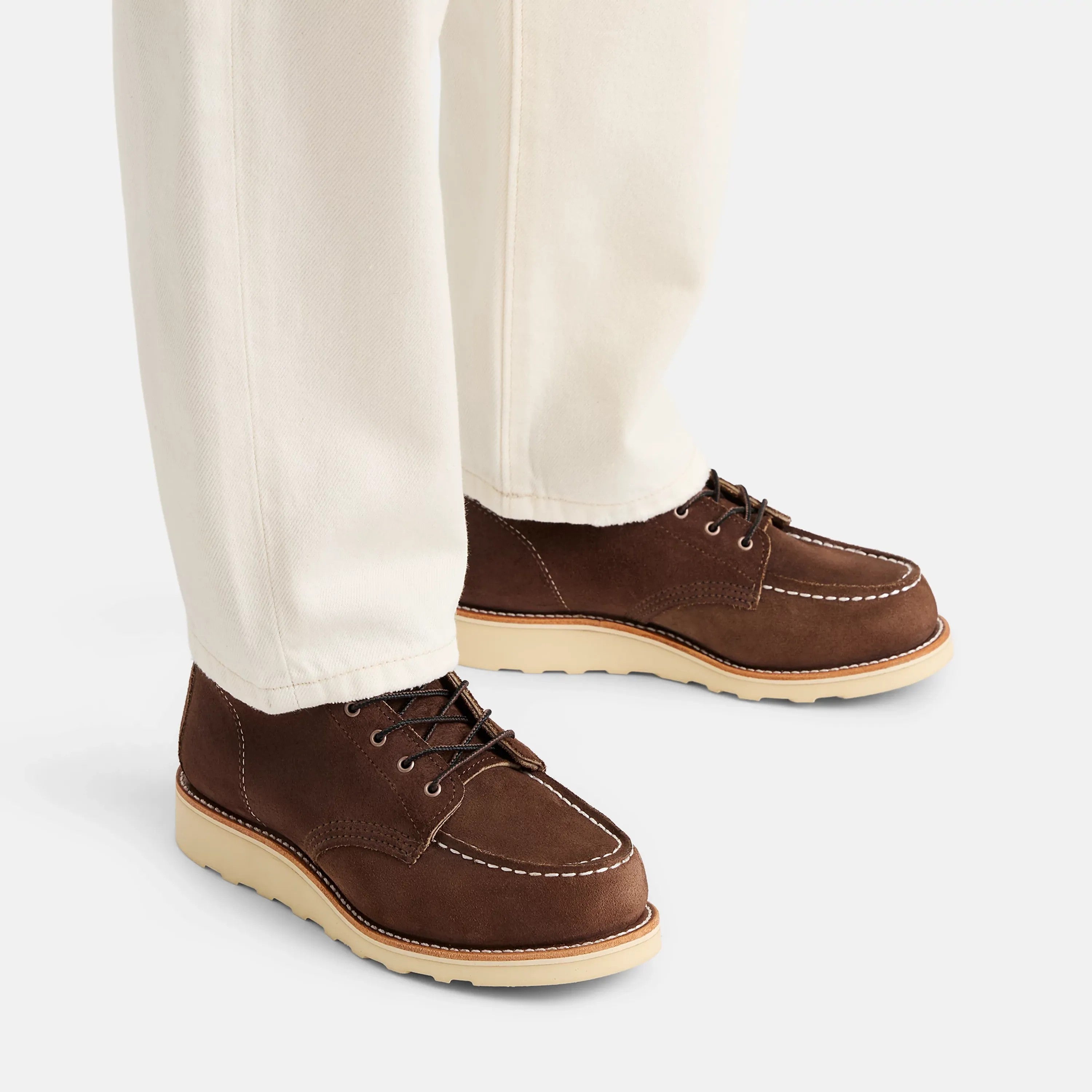 Red Wing Shoes Women / Classic Moc 6-Inch Boot in Chocolate Muleskinner Leather 3476 | Red Wing Heritage