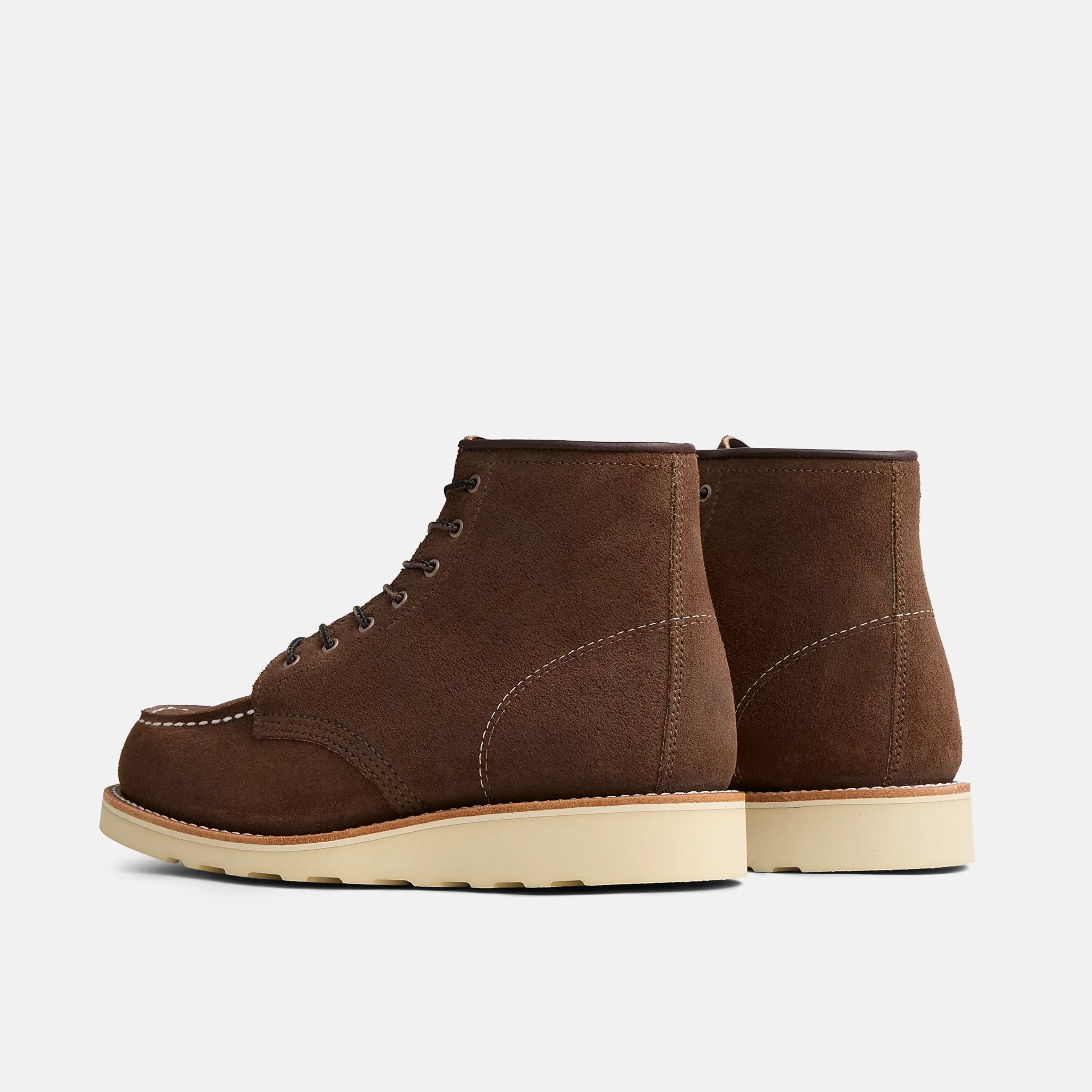 Red Wing Shoes Women / Classic Moc 6-Inch Boot in Chocolate Muleskinner Leather 3476 | Red Wing Heritage