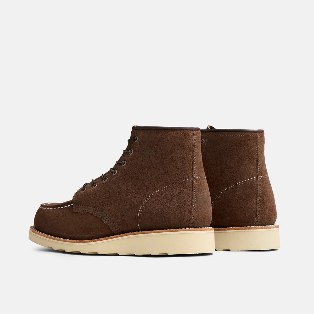 Red Wing Shoes Women / Classic Moc 6-Inch Boot in Chocolate Muleskinner Leather 3476 | Red Wing Heritage