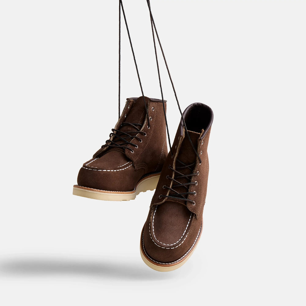 Red Wing Shoes Women / Classic Moc 6-Inch Boot in Chocolate Muleskinner Leather 3476 | Red Wing Heritage