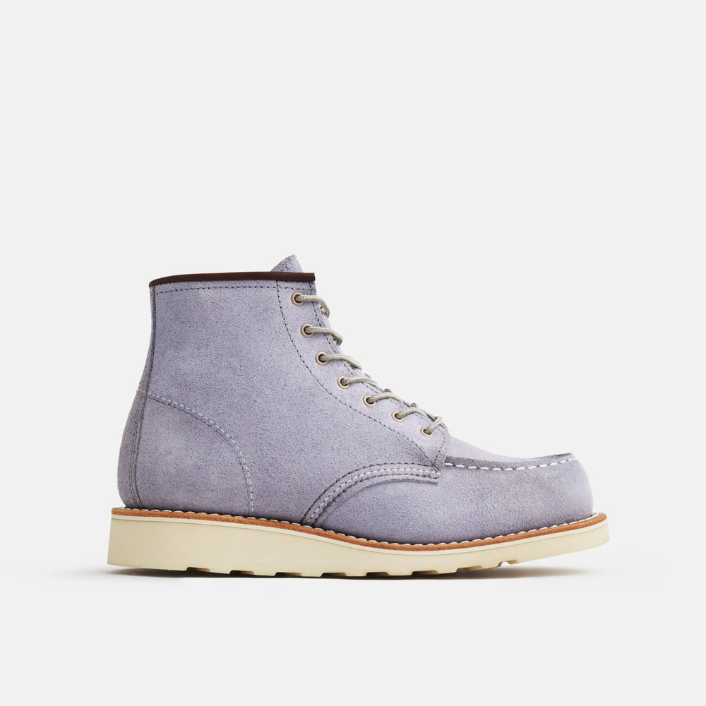 Red Wing Shoes Women / 6-Inch Classic Moc Short Boot in Lavender Leather 3300 | Red Wing Heritage