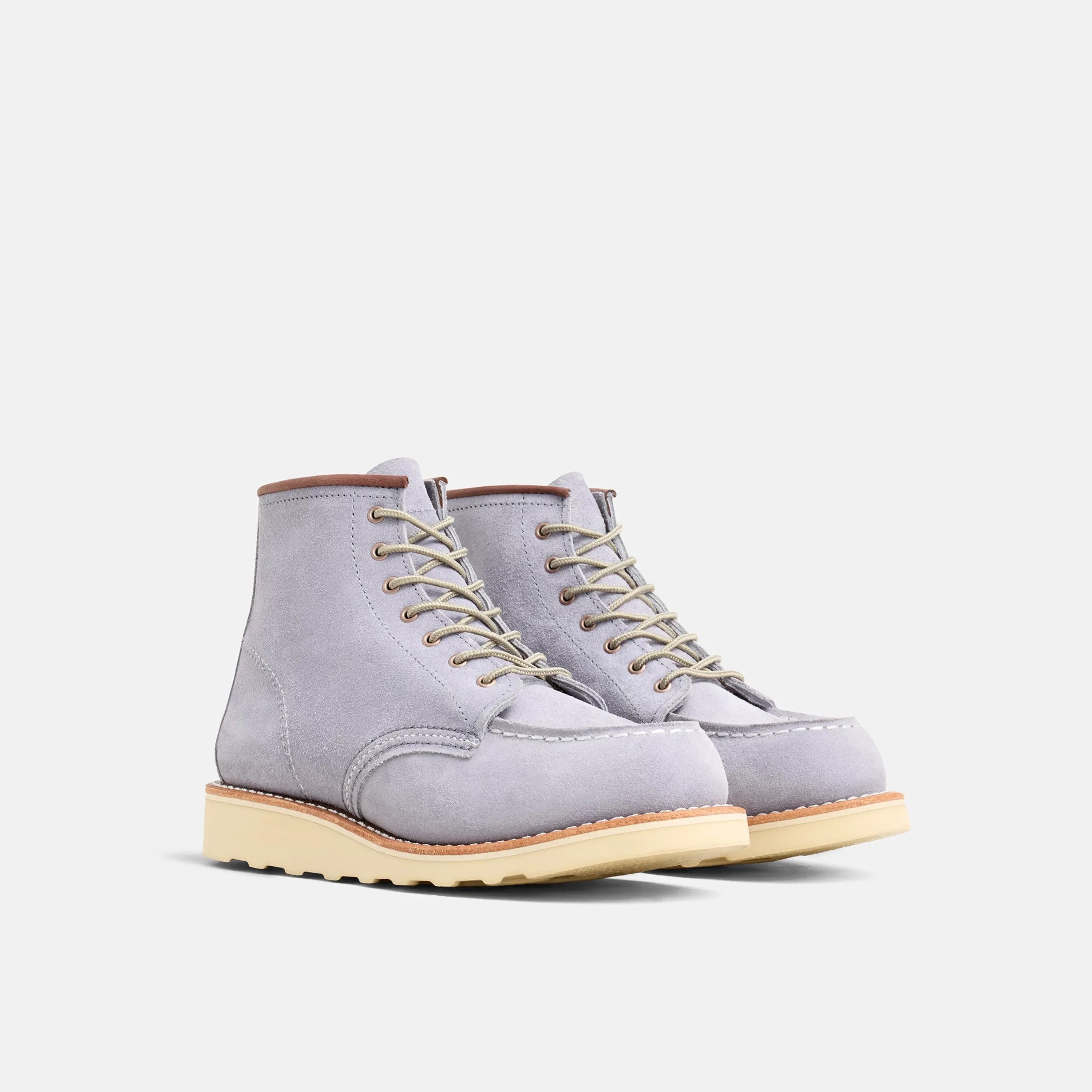 Red Wing Shoes Women / 6-Inch Classic Moc Short Boot in Lavender Leather 3300 | Red Wing Heritage