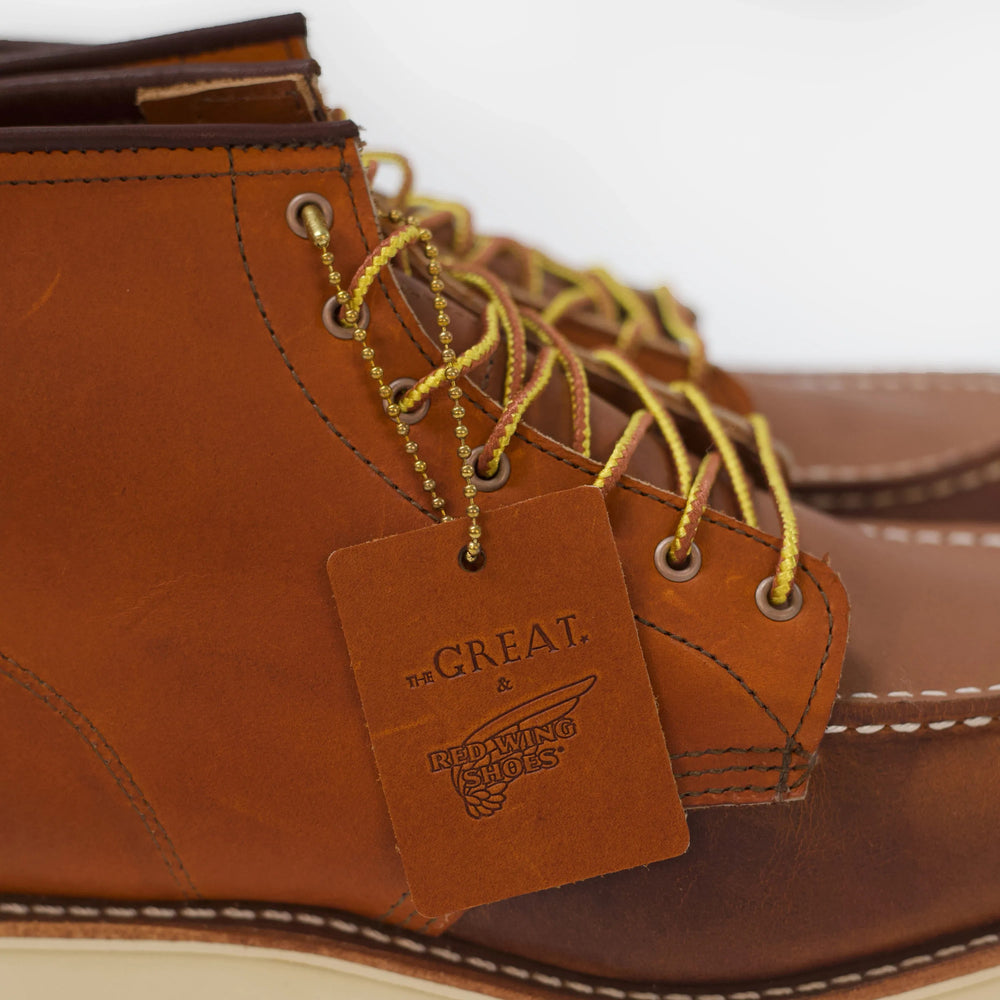 Red Wing Shoes Women / 6-Inch Classic Moc Short Boot in Multi Brown 3475 | Red Wing Heritage