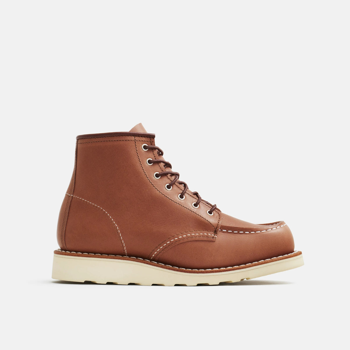 Red Wing Shoes Women / 6-Inch Classic Moc Short Boot in Mocha Leather 3426 | Red Wing Heritage