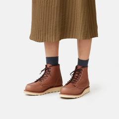Red Wing Shoes Women / 6-Inch Classic Moc Short Boot in Mocha Leather 3426 | Red Wing Heritage