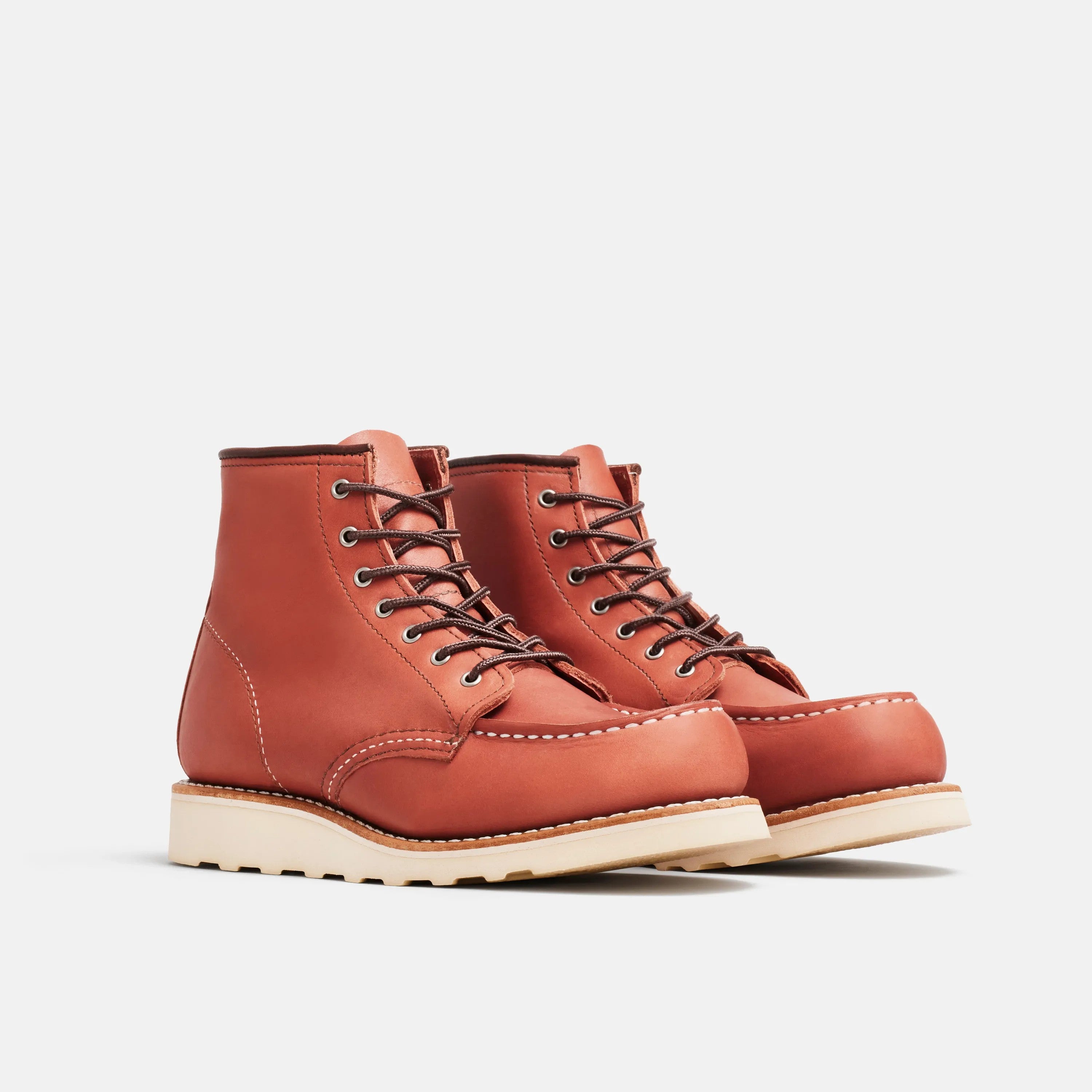 Red Wing Shoes Women / 6-Inch Classic Moc Short Boot in Auburn Leather 3425 | Red Wing Heritage
