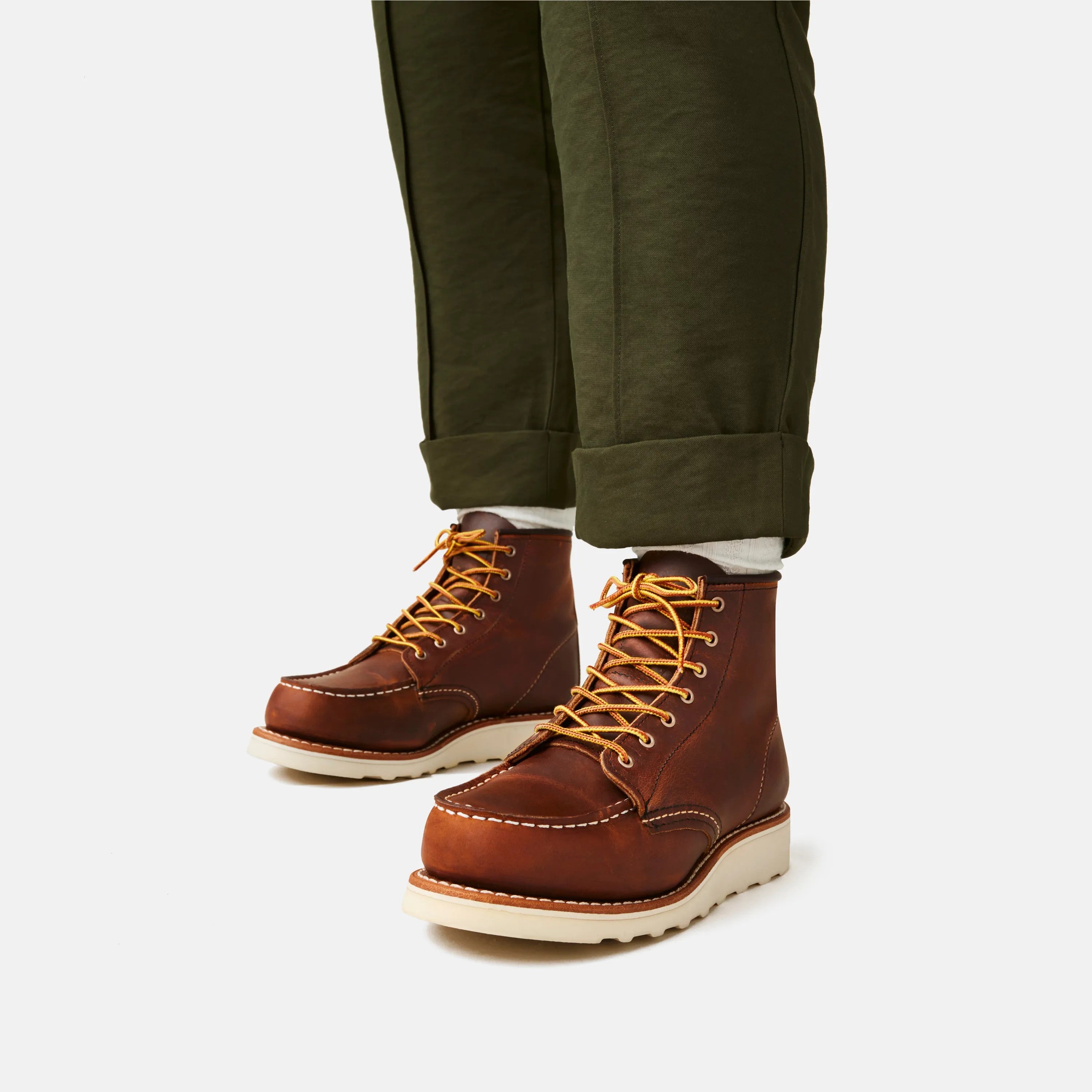 Red Wing Shoes Women|Apparel / 6-Inch Classic Moc Short Boot in Copper Leather 3428 | Red Wing Heritage