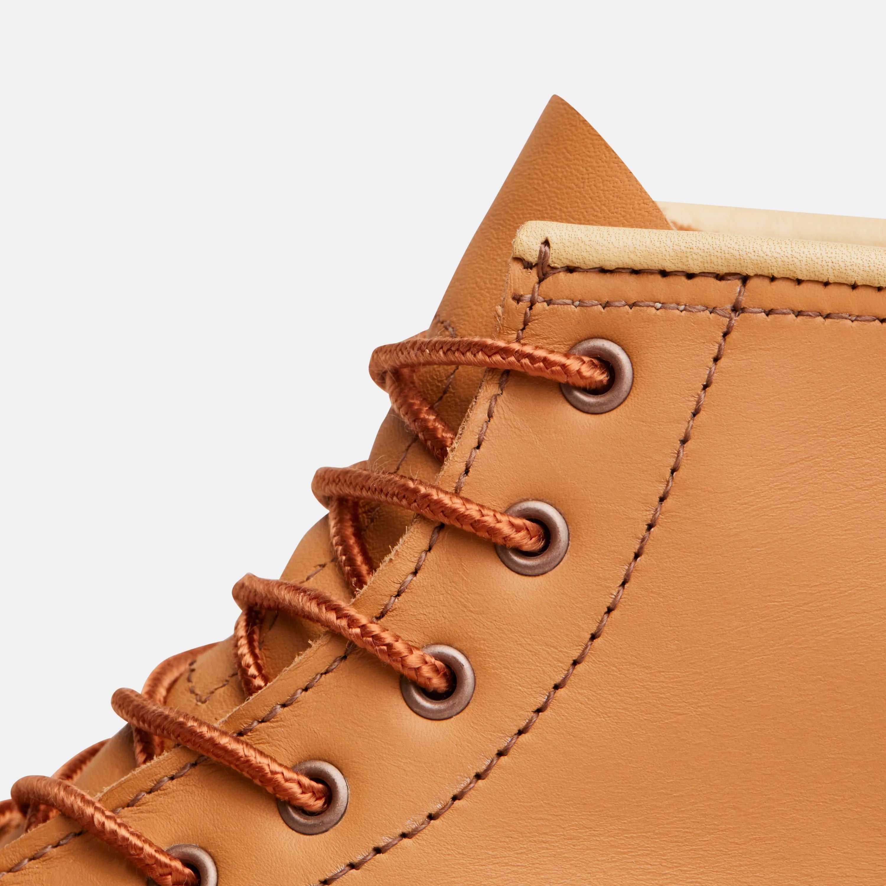 Red Wing Shoes Women / 6-Inch Classic Moc Short Boot in Tan Leather 3383 | Red Wing Heritage