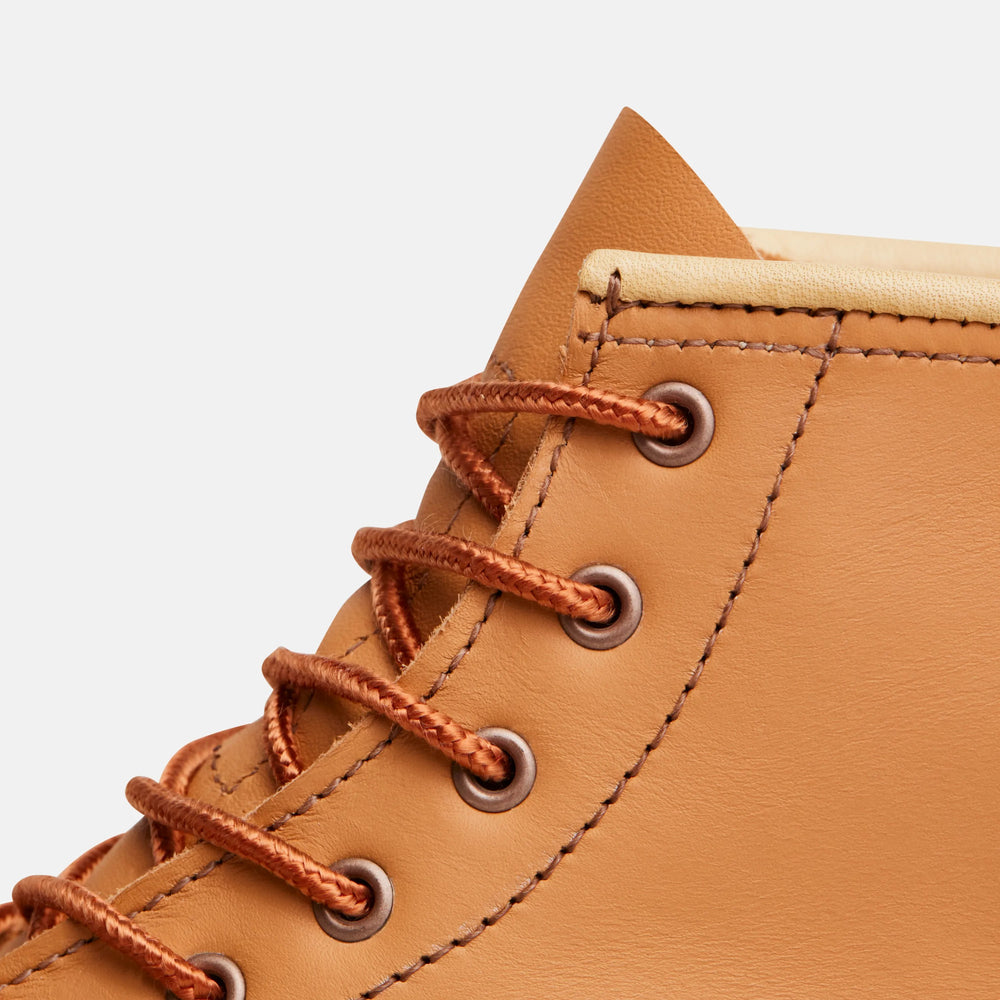 Red Wing Shoes Women / 6-Inch Classic Moc Short Boot in Tan Leather 3383 | Red Wing Heritage