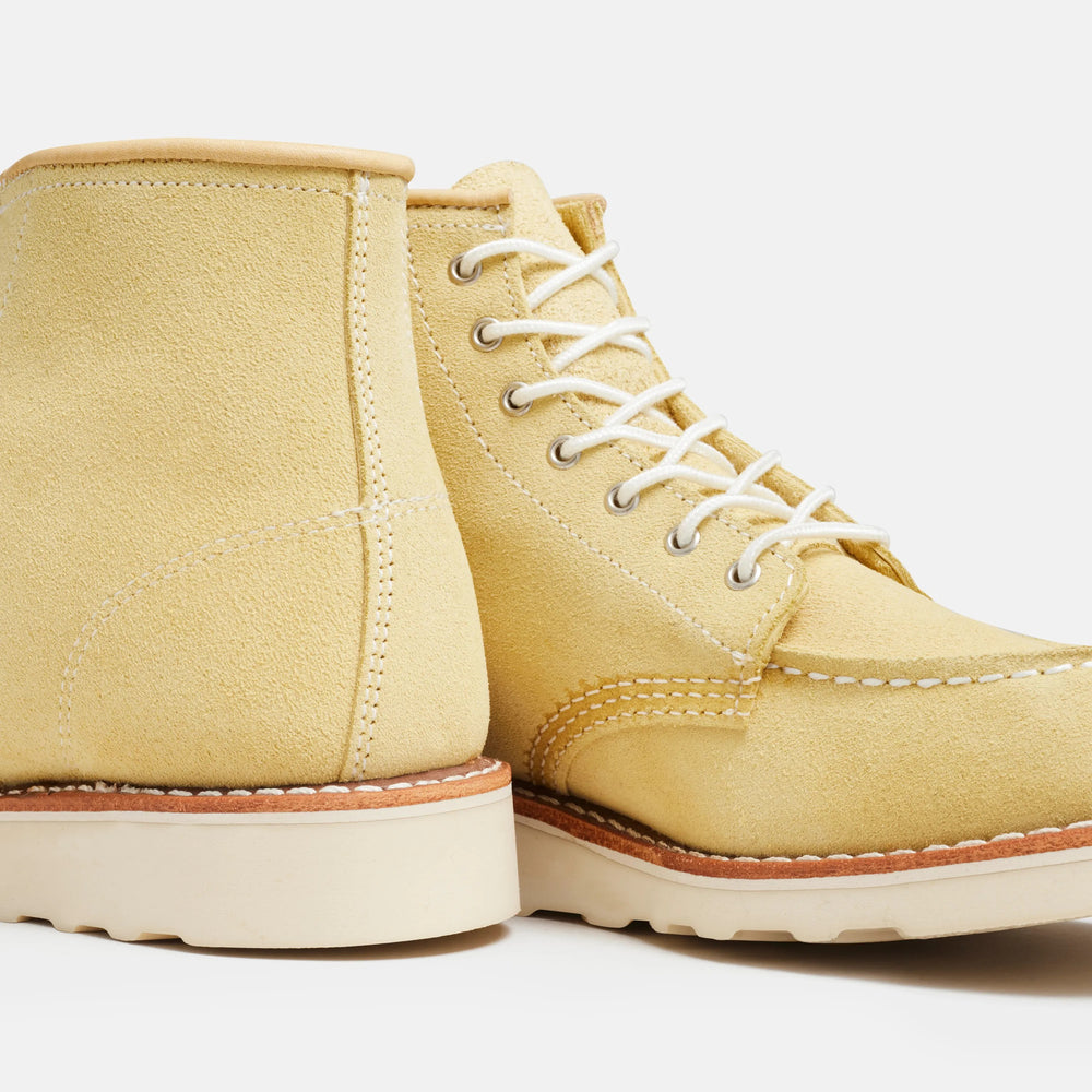 Red Wing Shoes Women / 6-Inch Classic Moc Short Boot in Yellow Leather 3423 | Red Wing Heritage