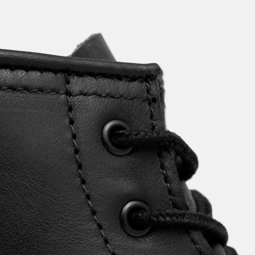 Red Wing Shoes Women / 6-Inch Classic Moc Short Boot in Black Leather 3380 | Red Wing Heritage