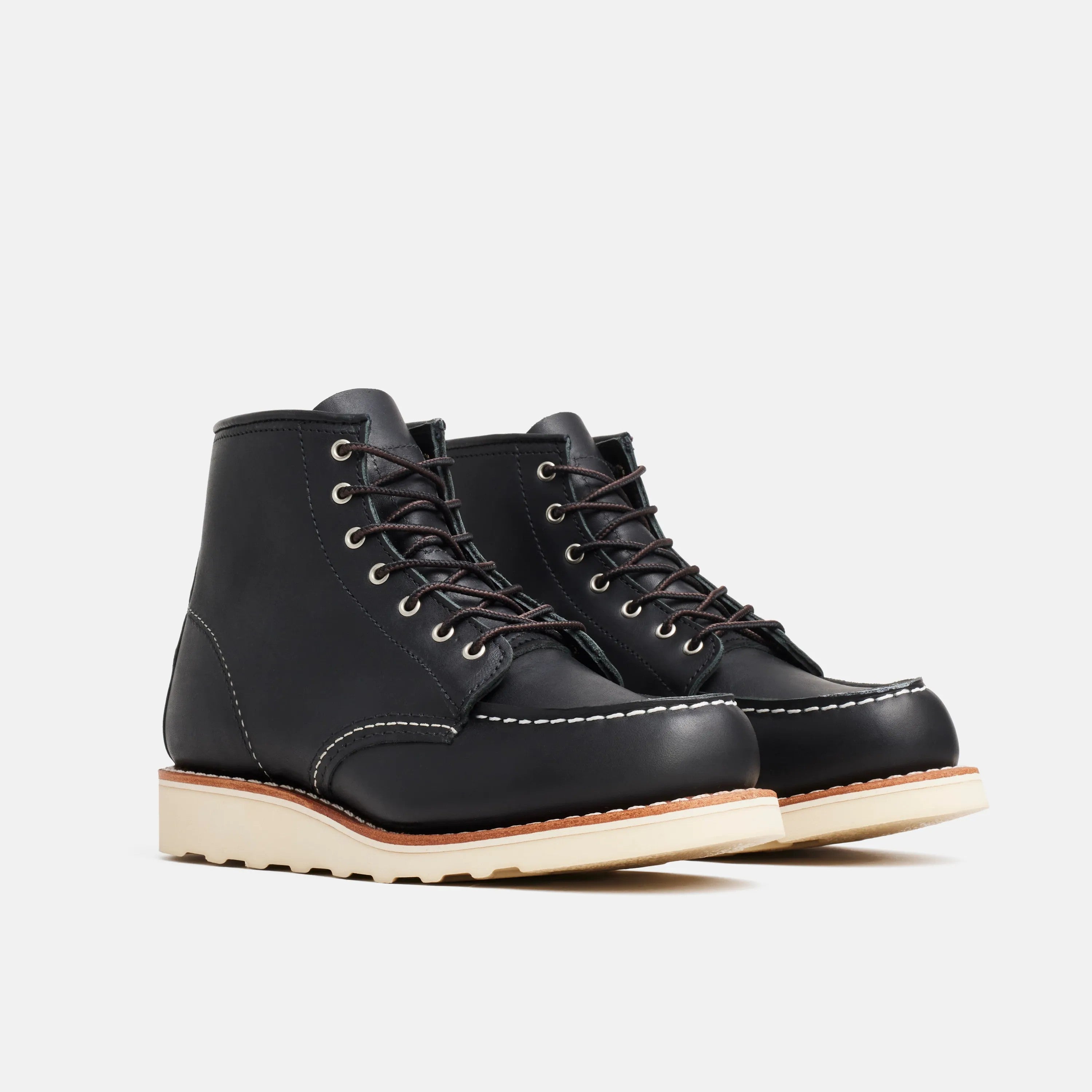 Red Wing Shoes Women|Apparel / 6-Inch Classic Moc Short Boot in Black Leather 3373 | Red Wing Heritage