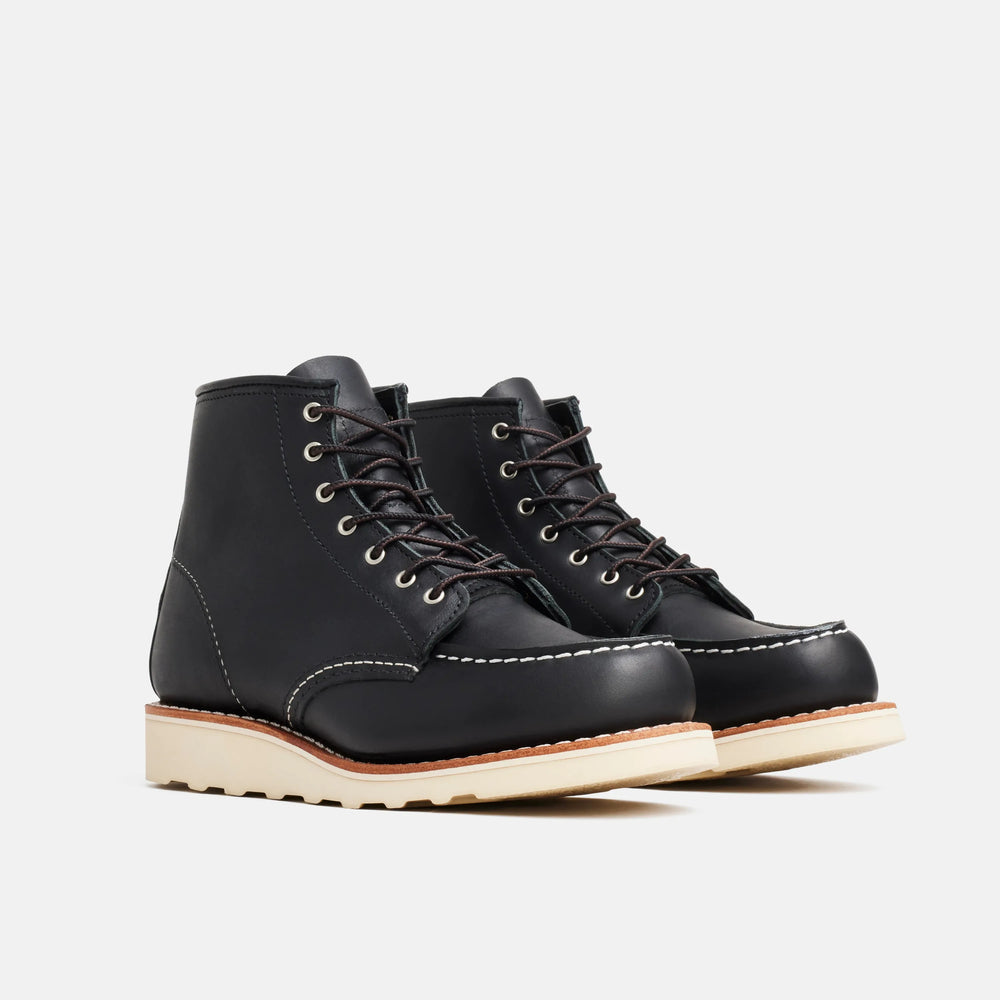 Red Wing Shoes Women|Apparel / 6-Inch Classic Moc Short Boot in Black Leather 3373 | Red Wing Heritage