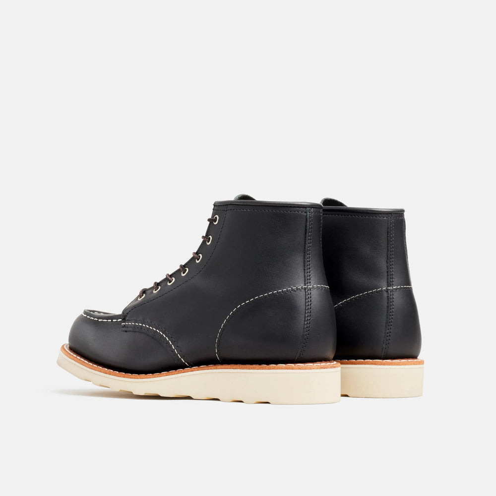Red Wing Shoes Women|Apparel / 6-Inch Classic Moc Short Boot in Black Leather 3373 | Red Wing Heritage
