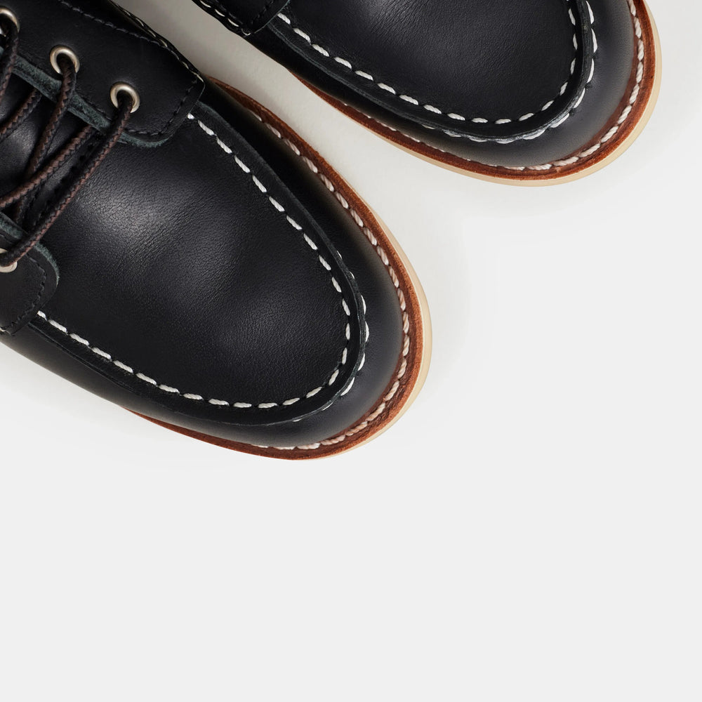 Red Wing Shoes Women|Apparel / 6-Inch Classic Moc Short Boot in Black Leather 3373 | Red Wing Heritage