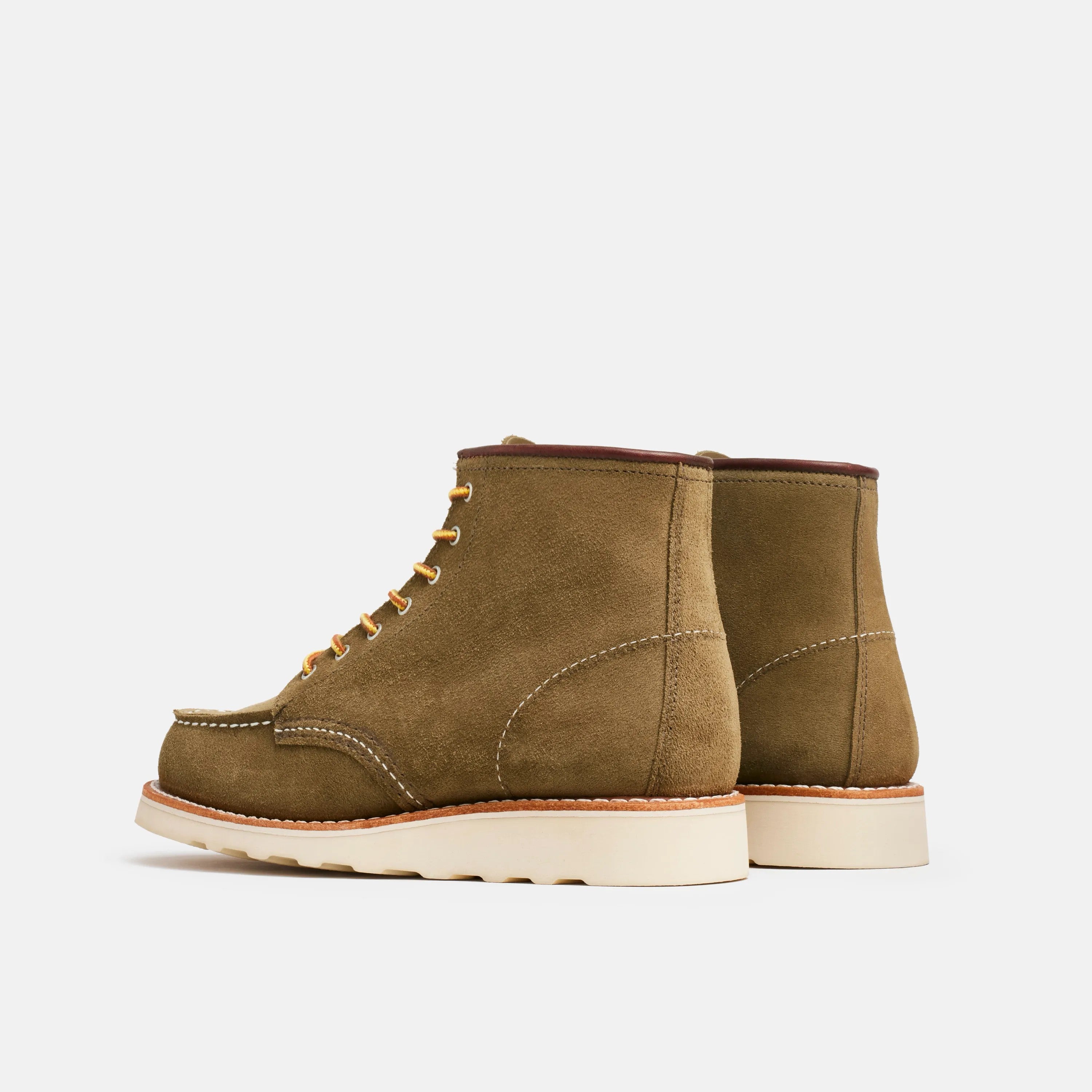 Red Wing Shoes Women / 6-Inch Classic Moc Short Boot in Light Brown Leather 3377 | Red Wing Heritage