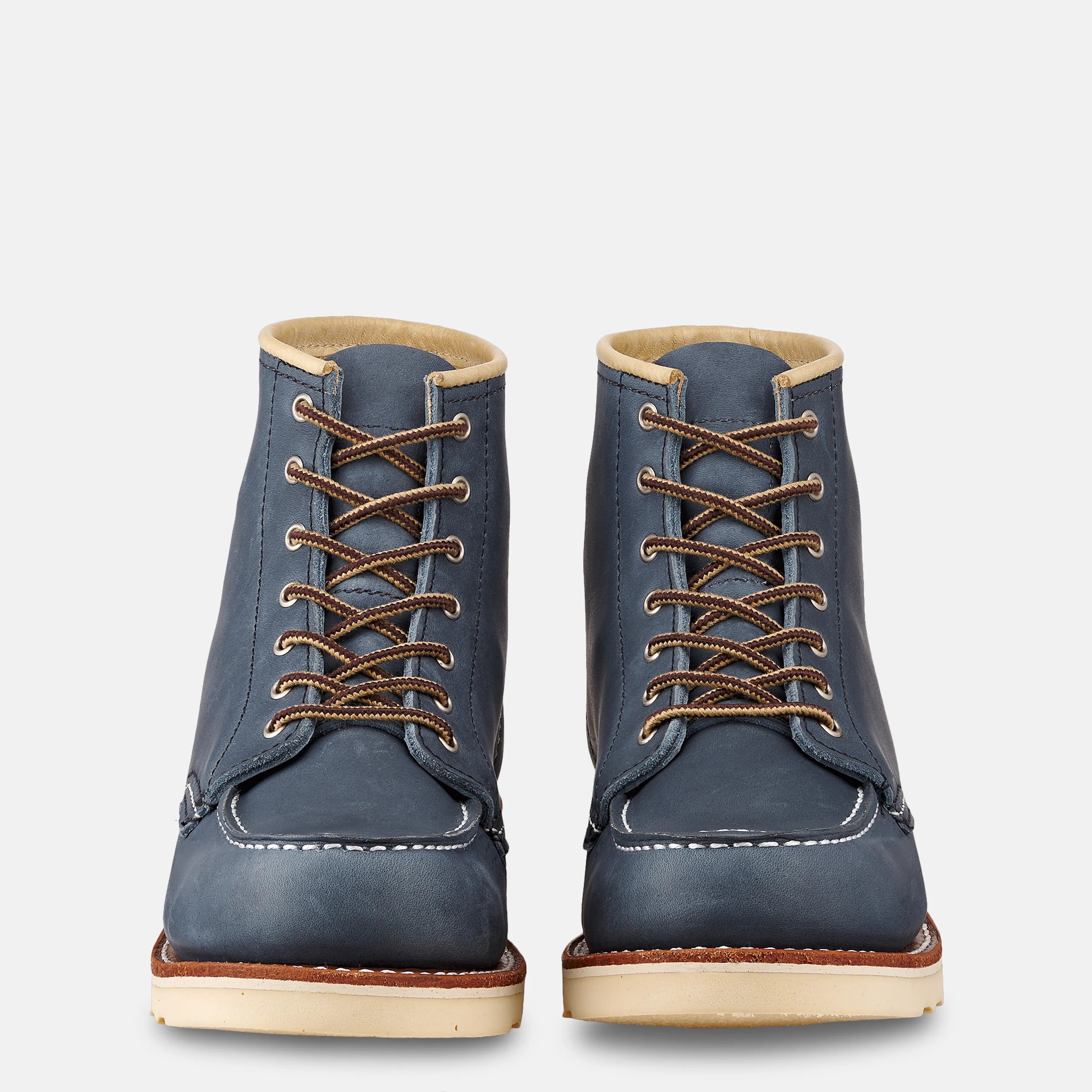 Red Wing Shoes Women / 6-Inch Moc Short Boot in Blue Leather 3353 | Red Wing Heritage