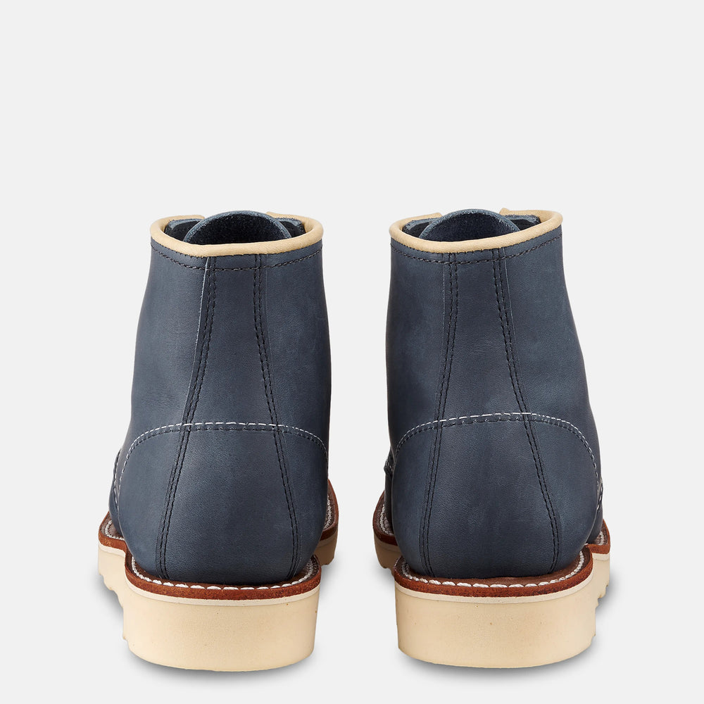 Red Wing Shoes Women / 6-Inch Moc Short Boot in Blue Leather 3353 | Red Wing Heritage