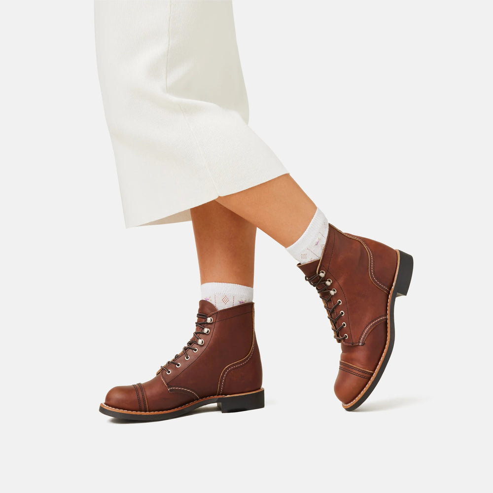 Red Wing Shoes Women|Apparel / Iron Ranger Short Boot in Dark Brown Leather 3365 | Red Wing Heritage