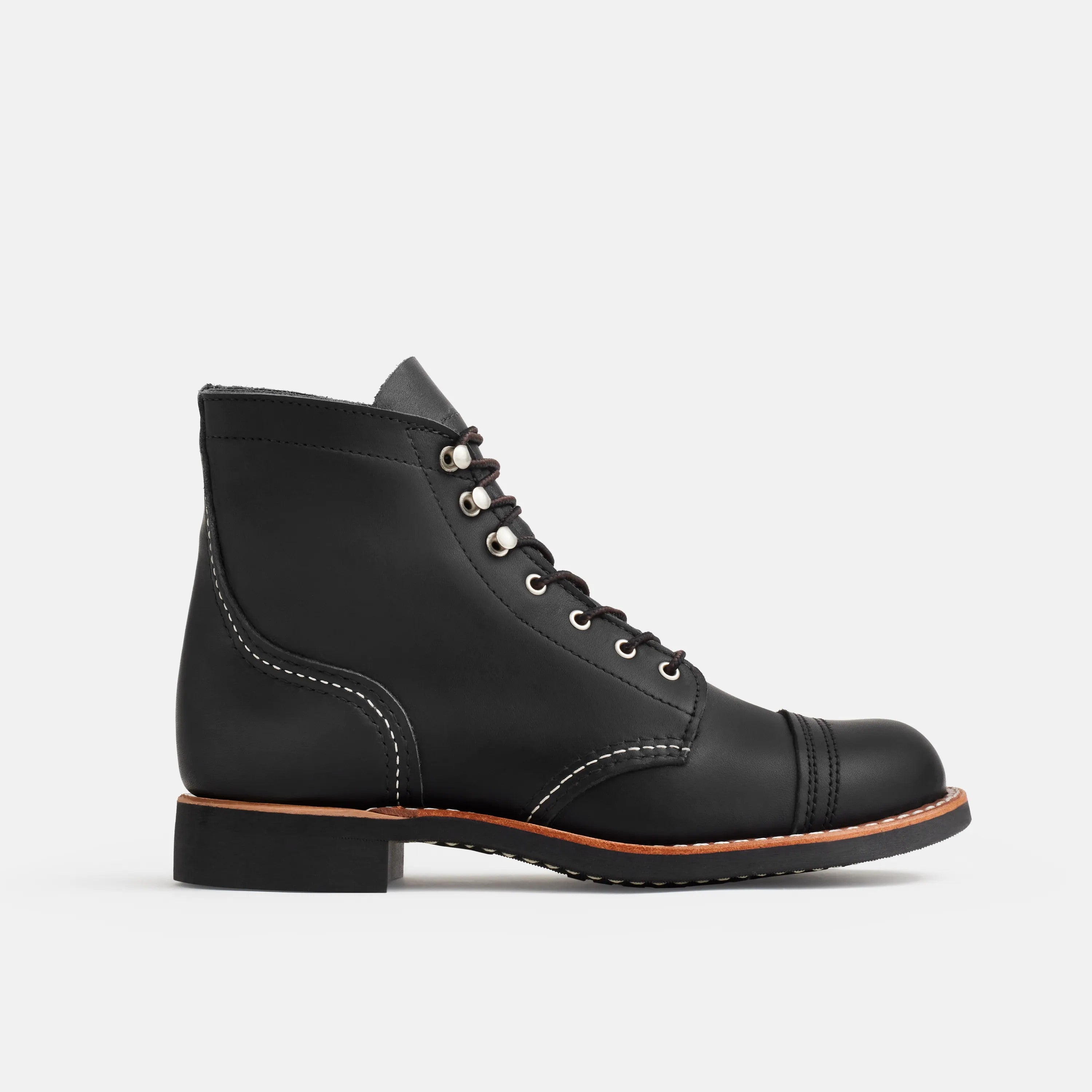 Red Wing Shoes Women / Iron Ranger Short Boot in Black Leather 3366 | Red Wing Heritage