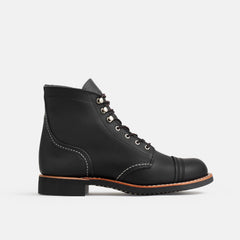 Red Wing Shoes Women / Iron Ranger Short Boot in Black Leather 3366 | Red Wing Heritage