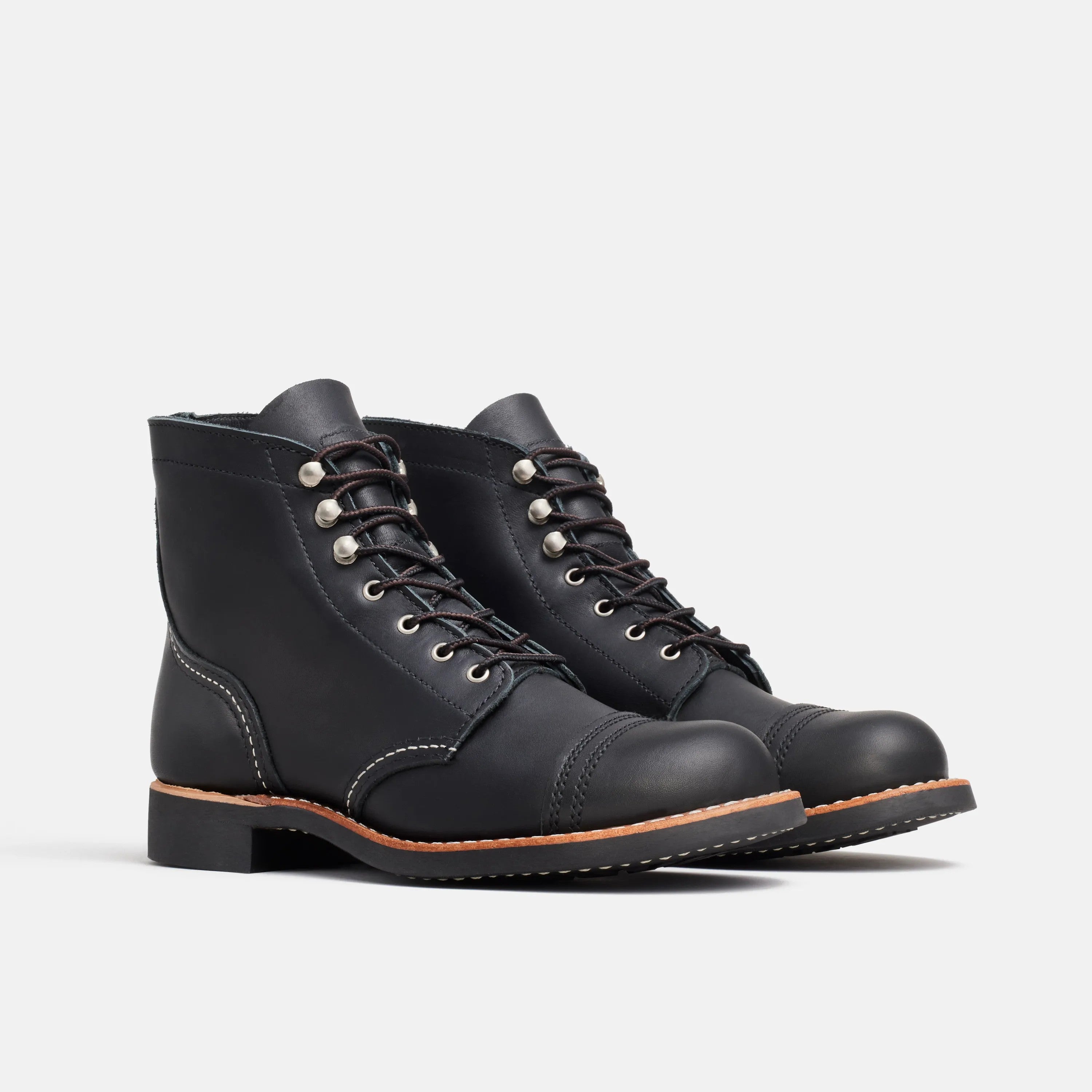 Red Wing Shoes Women / Iron Ranger Short Boot in Black Leather 3366 | Red Wing Heritage