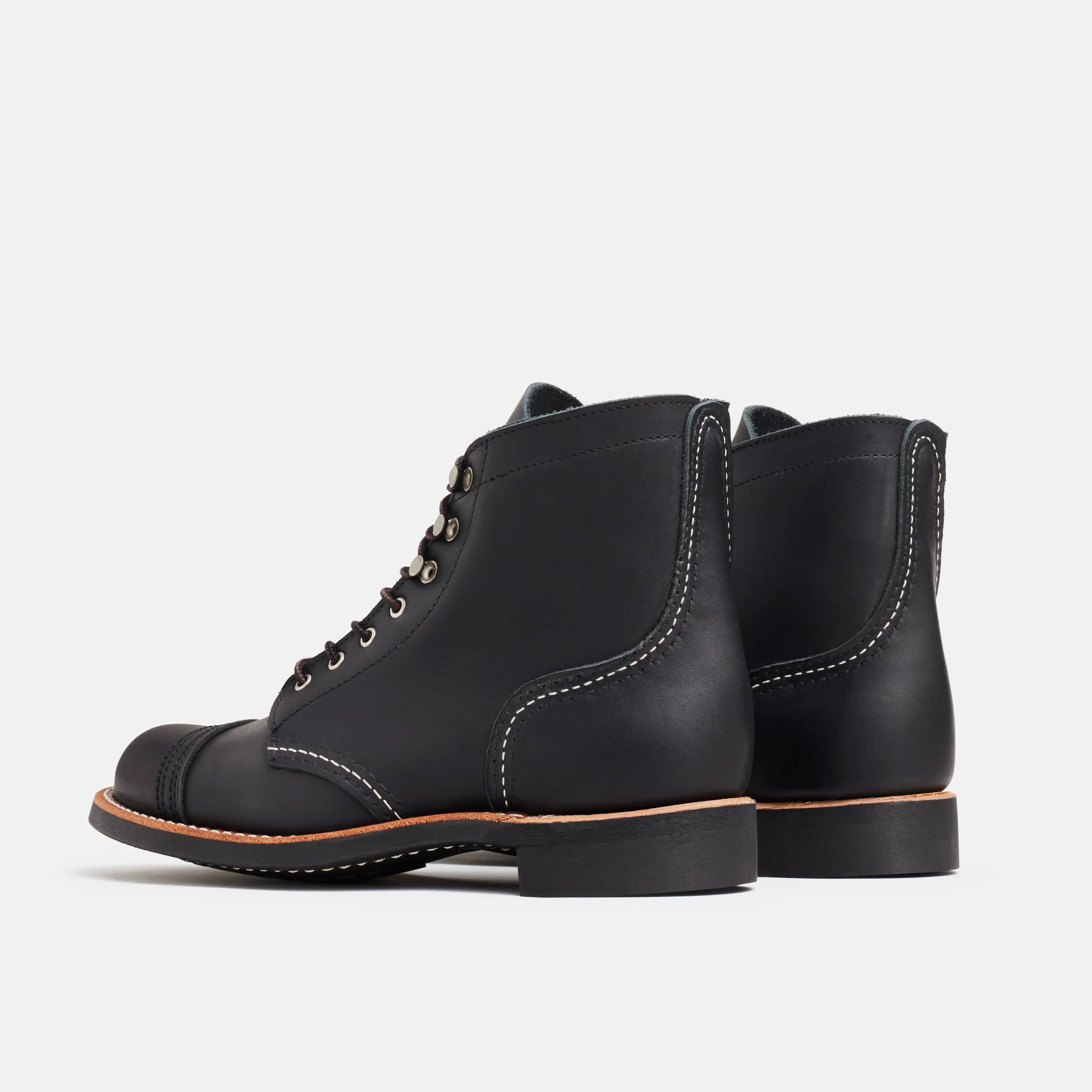 Red Wing Shoes Women / Iron Ranger Short Boot in Black Leather 3366 | Red Wing Heritage