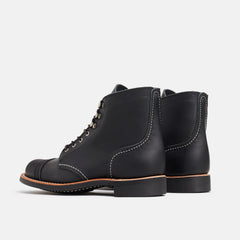 Red Wing Shoes Women / Iron Ranger Short Boot in Black Leather 3366 | Red Wing Heritage