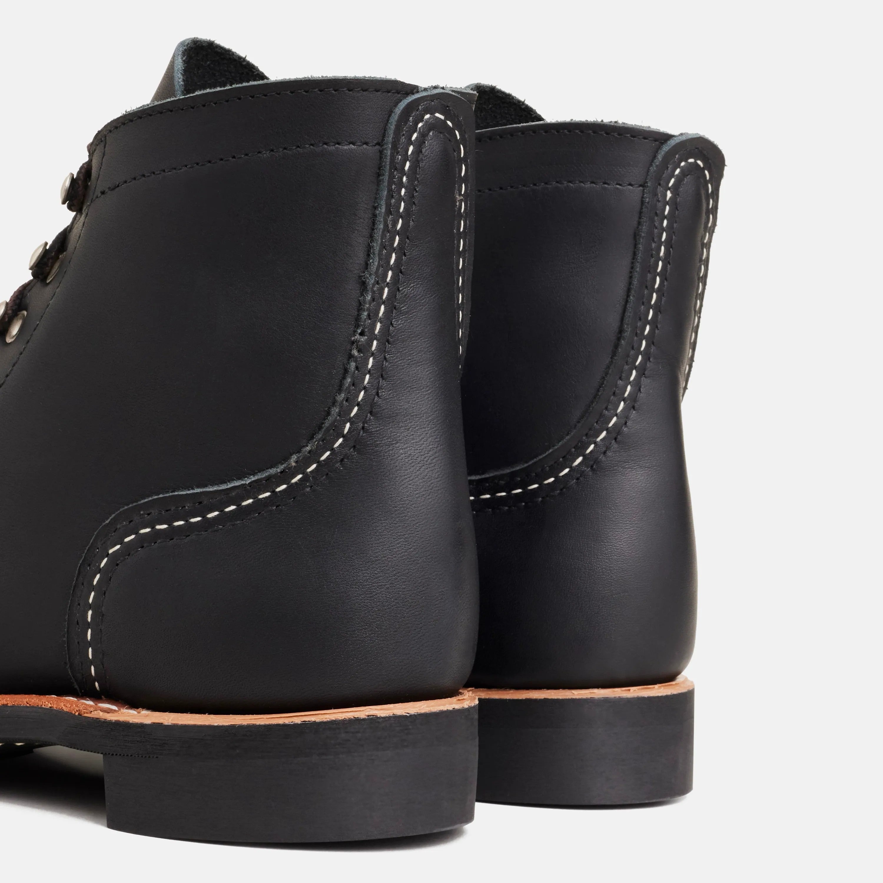 Red Wing Shoes Women / Iron Ranger Short Boot in Black Leather 3366 | Red Wing Heritage