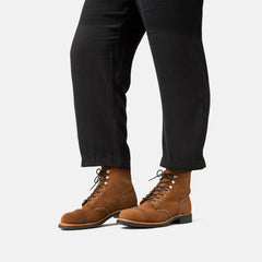 Red Wing Shoes Women / Iron Ranger Short Boot in Clove Acampo Leather 3364 | Red Wing Heritage