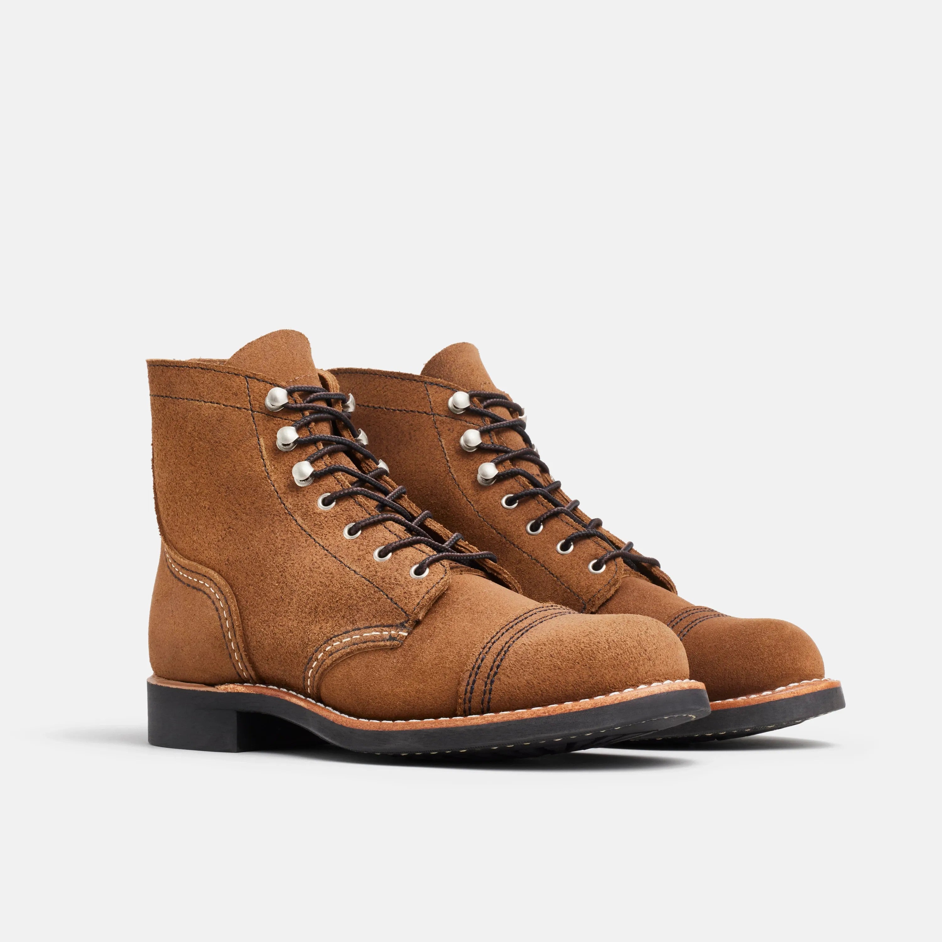 Red Wing Shoes Women / Iron Ranger Short Boot in Clove Acampo Leather 3364 | Red Wing Heritage